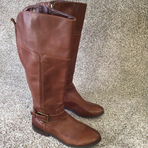 Marc Fisher Aysha Riding Boots size 8 1/2 - Picture 1 of 16